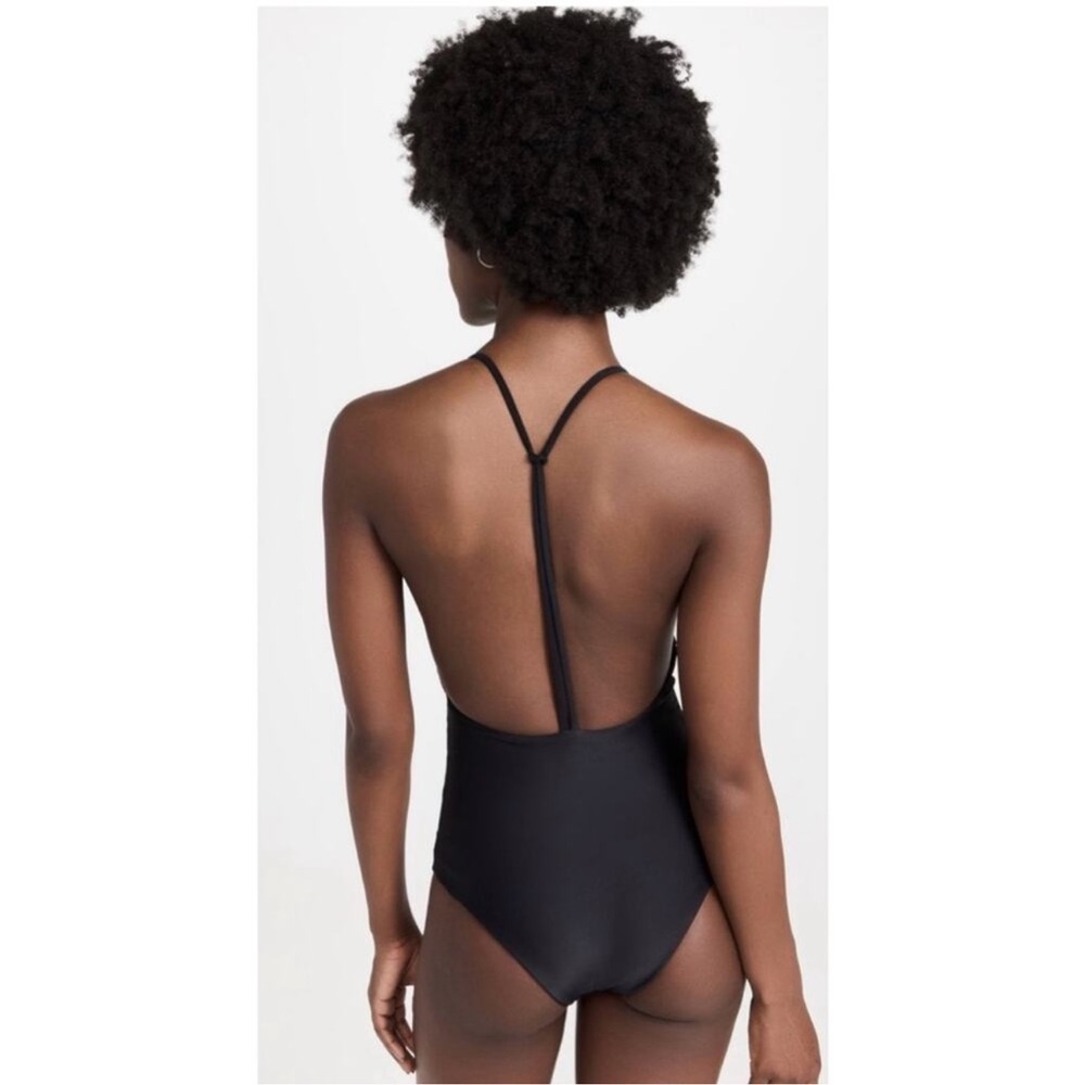 JADE SWIM All In One Piece Black Matte Size M - Picture 2 of 7